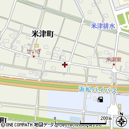 静岡県浜松市中央区米津町509周辺の地図