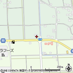 岡山県総社市上原478-1周辺の地図