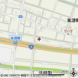 静岡県浜松市中央区米津町444周辺の地図