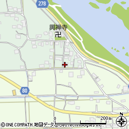 岡山県総社市上原540周辺の地図