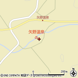 広島県府中市上下町矢野607周辺の地図