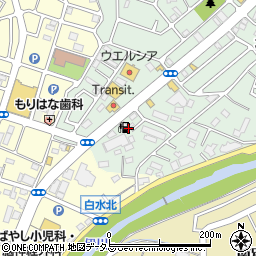 兵庫県神戸市西区北別府4丁目1周辺の地図