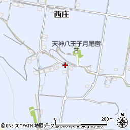 岡山県岡山市東区西庄191周辺の地図
