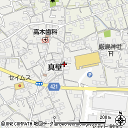 岡山県総社市真壁967周辺の地図