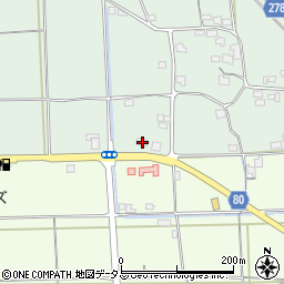 岡山県総社市上原480周辺の地図