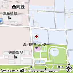 静岡県袋井市東同笠1660-1周辺の地図