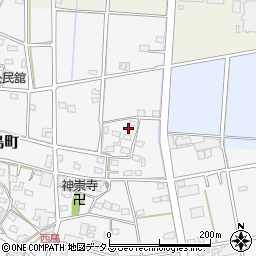 静岡県浜松市中央区西島町305周辺の地図
