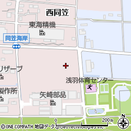 静岡県袋井市西同笠1096周辺の地図