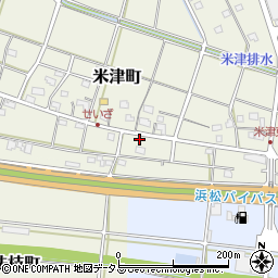 静岡県浜松市中央区米津町504周辺の地図