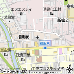 大阪精密機械周辺の地図