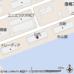 山九神戸支店事務所周辺の地図
