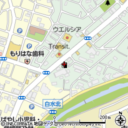 兵庫県神戸市西区北別府4丁目1-3周辺の地図