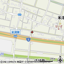 静岡県浜松市中央区米津町445周辺の地図