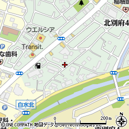 兵庫県神戸市西区北別府4丁目2118-5周辺の地図