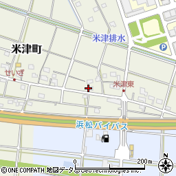 静岡県浜松市中央区米津町539周辺の地図
