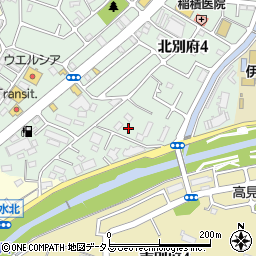 兵庫県神戸市西区北別府4丁目2091周辺の地図