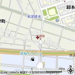 静岡県浜松市中央区米津町531周辺の地図