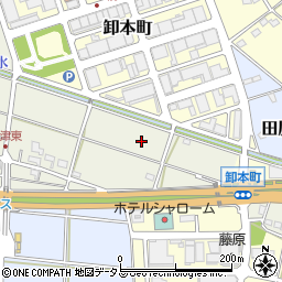 静岡県浜松市中央区米津町292周辺の地図