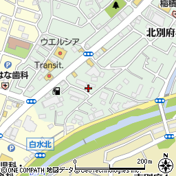 兵庫県神戸市西区北別府4丁目2118周辺の地図