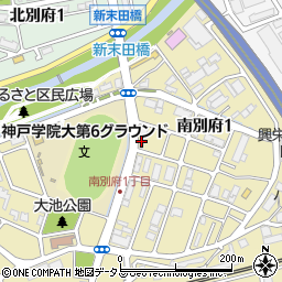 明教塾伊川谷教室周辺の地図