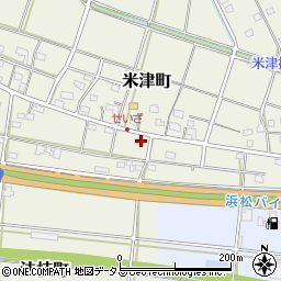 静岡県浜松市中央区米津町497周辺の地図