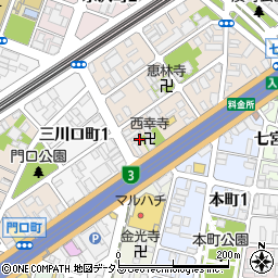 兵庫県神戸市兵庫区兵庫町2丁目1-12周辺の地図