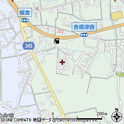 岡山農工社高松工場周辺の地図