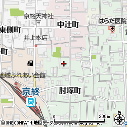 奈良県奈良市肘塚町219周辺の地図