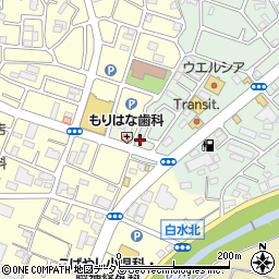 兵庫県神戸市西区北別府5丁目3-22周辺の地図