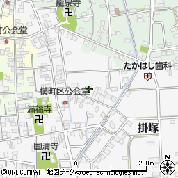 静岡県磐田市掛塚711-1周辺の地図