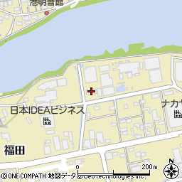 信和株式会社　福田工場周辺の地図