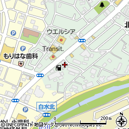 兵庫県神戸市西区北別府4丁目1-5周辺の地図