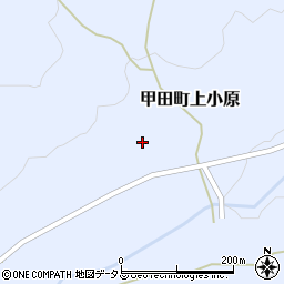 広島県安芸高田市甲田町上小原3661周辺の地図