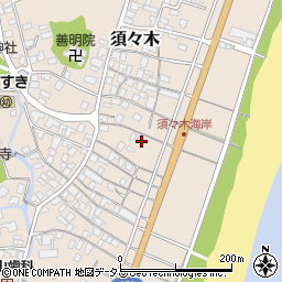 静岡県牧之原市須々木793-1周辺の地図