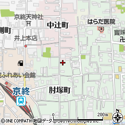 奈良県奈良市肘塚町213周辺の地図