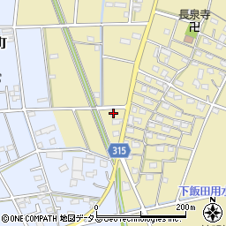 静岡県浜松市中央区河輪町733周辺の地図