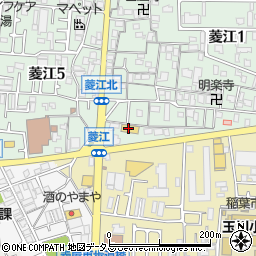 オートバックス東大阪菱江周辺の地図