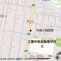 みやび個別指導学院　三重津高茶屋校周辺の地図