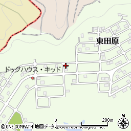 三重県名張市東田原607-9周辺の地図