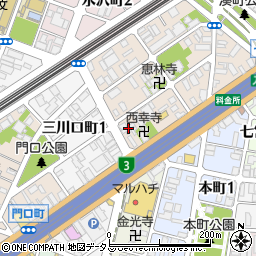 兵庫県神戸市兵庫区兵庫町2丁目1-18周辺の地図