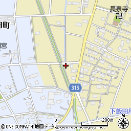 静岡県浜松市中央区河輪町734周辺の地図