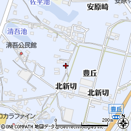 愛知県田原市豊島町清吾53周辺の地図
