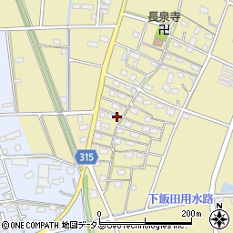 静岡県浜松市中央区河輪町674周辺の地図