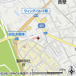 岡山県総社市真壁1638周辺の地図