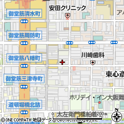 Bible Club Osaka周辺の地図