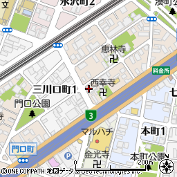 兵庫県神戸市兵庫区兵庫町2丁目1-19周辺の地図