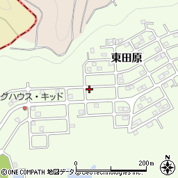 三重県名張市東田原607-11周辺の地図