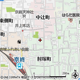 奈良県奈良市肘塚町217周辺の地図