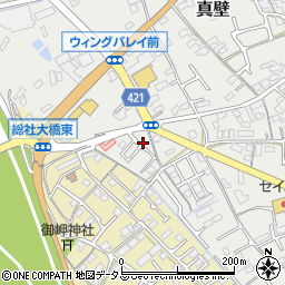 岡山県総社市真壁1637周辺の地図