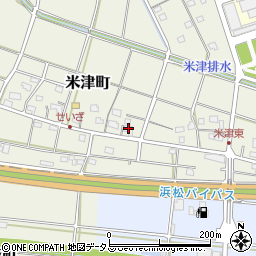 静岡県浜松市中央区米津町555周辺の地図